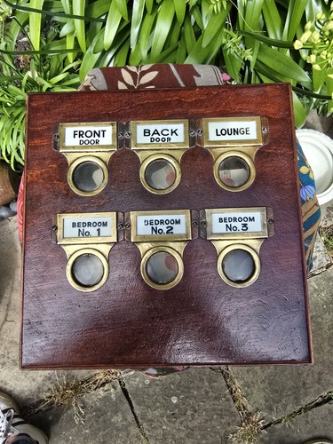 Vintage wood and - vintage, brass