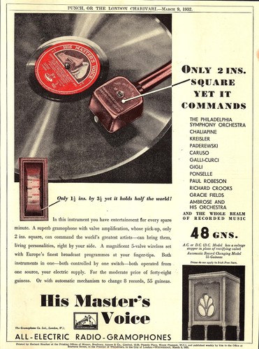 Original 1932 advert - 1932,