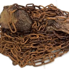 Old Rusty Chain Rustic Chain Salvage Light hanger Kitchen Indoor Outdoor 6mm