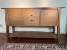 John Lewis Portloe Sideboard, American oak solids and veneers, great condition.
