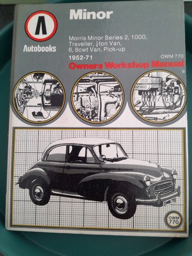Morris minor owners - owners, workshop