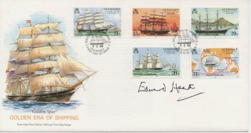 Edward heath signed - edward, shipping