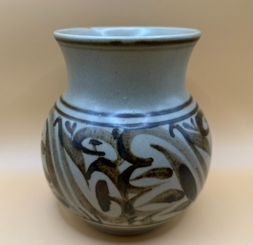 Vintage bullers pottery vase - bullers,