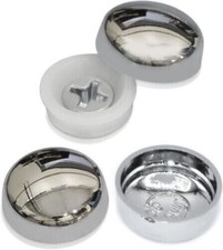 Plastic Screw Cover CHROME