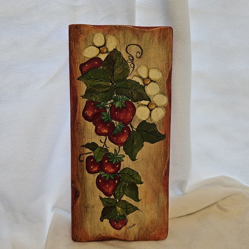 Strawberries and flowers - and,