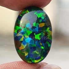 11.05 Ct Natural Black Fire