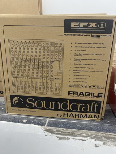 Soundcraft harman efx8 8 - harman,