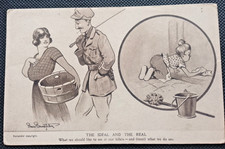 World War 1 (1914-18) Bystander Fragments from France Series  - written postcard