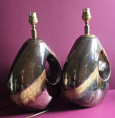 Pair vintage poole - pair, of