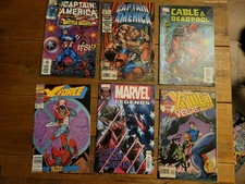 Bundle Of Marvel Comics- Captain America, Deadpool, Legends, X Force,  X-Men