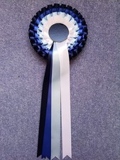 Large 4 Tier Box Pleat Rosette