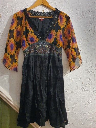 Joe browns black floral lace - browns,