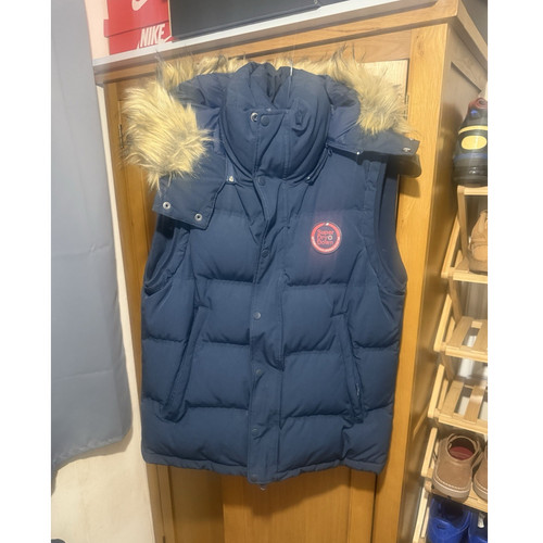 Superdry blue down puffer - superdry,