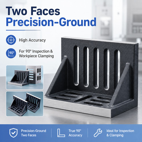Precision angle plate cast - angle,