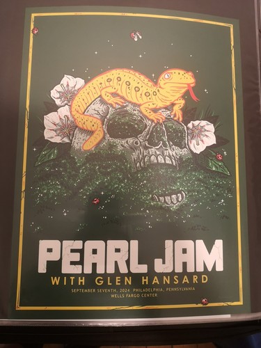 Pearl jam philadelphia poster - pearl,