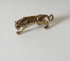 Brass Tiger Animal Ornament