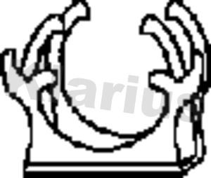 Klarius exhaust clamp - exhaust,