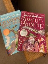 Children’s books by David Walliams Awful Auntie and Grandpa’s Great Escape 