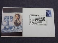 1979 Queen Inaugurates Glasgow Trans Clyde Rail Link Stamp Cover 