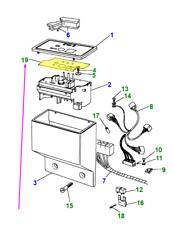 Range Rover Classic SEAT SWITCH DIAPHRAGM RUBBER X 2 BTR3061 SOFTDASH LSE NOS