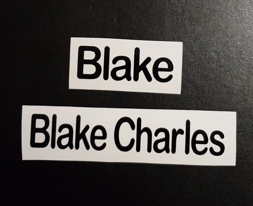 Personalised vinyl name - personalised,
