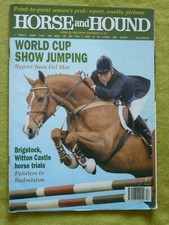 HORSE & HOUND / 1992 APRIL 23 / WORLD CUP SHOW JUMPING