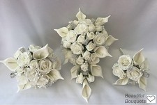 Wedding flowers ivory rose - flowers,