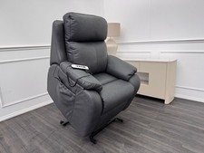 G Plan Kingsbury Cambridge Petrol Blue Power Rise And Recliner Armchair Headrest