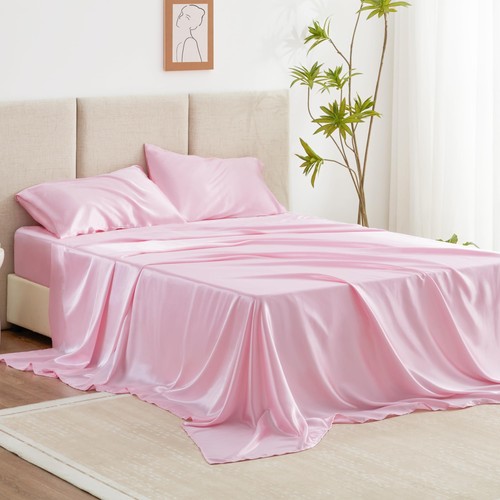 Loves cabin satin king sheet - cabin,