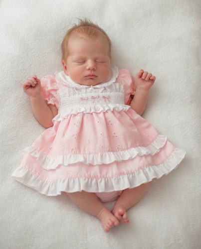 Premature baby girl dress set - dress,