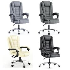 Executive Office Chair Swivel Recliner Home Computer Desk Gaming Chair For Heavy