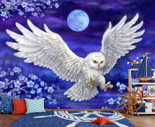 White owl moon - owl,