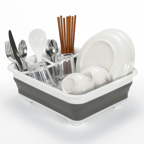 Collapsible dish drying rack - drying,
