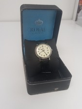 Mens Royal London Wristwatch. Luminous Dial. Fully Working. Boxed.