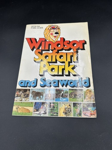 Windsor safari park 1982 guide - safari,