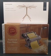 NEW Traditional Pasta Maker By Premier Housewares & Pasta Drying Rack By Premier
