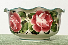 Early WEMYSS Cabbage Rose Bowl