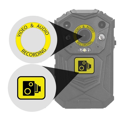 Yellow body camera - body,