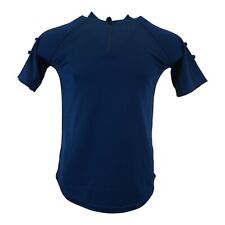 Genuine Ex Police Blue Wicking T-Shirt Unisex Short Long Sleeved Uniform Grade 1