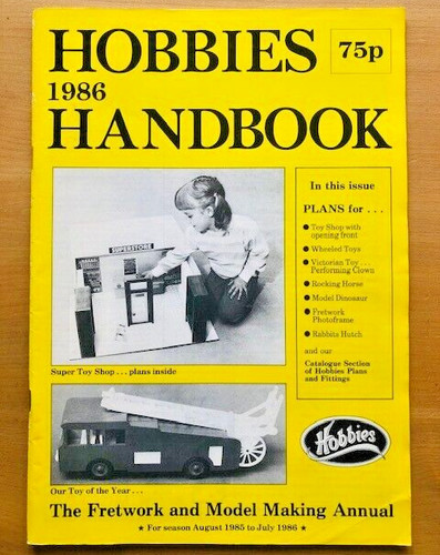 Hobbies 1986 handbook pub - hobbies,