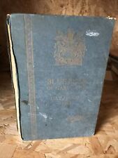 VINTAGE CARTERS SEEDS BLUE BOOK OF GARDENING  CATALOGUE 1935