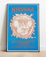 Nirvana 1993 Tour Poster -