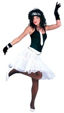 22 " WHITE NET UNDERSKIRT