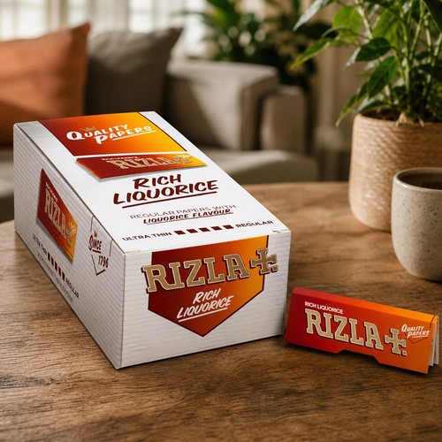 Rizla liquorice rolling papers - rolling,