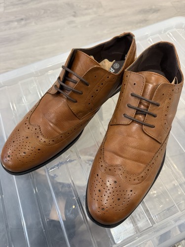 Men brown brogue formal - brown,