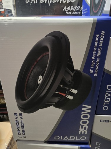 Diablo subwoofer dual - 12", 4