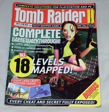 Complete Solutions For Playstation/PC Magazine Issue #1 Tomb Raider 1 & 2 Guide 