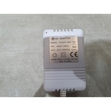 GJA24-500 Power Supply AC Adapter White 24 Volt 500mA 3-Pin Uk Plug Wall Mount