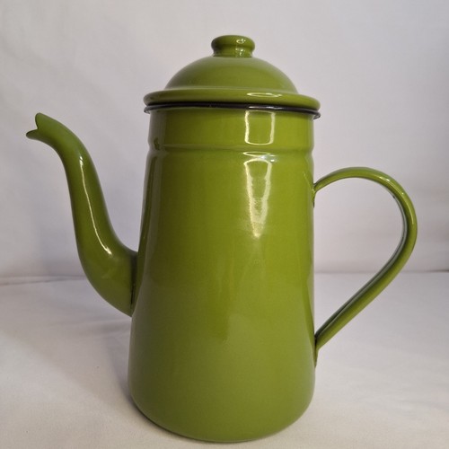 Vintage graniteware coffee pot - vintage,