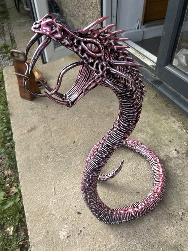 Steel serpent snake - steel, serpent/snake/dragon